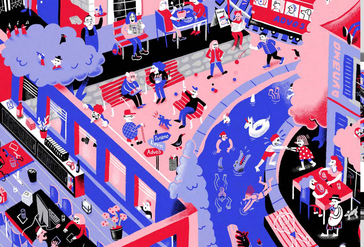 Moreno Morger Wimmelbild