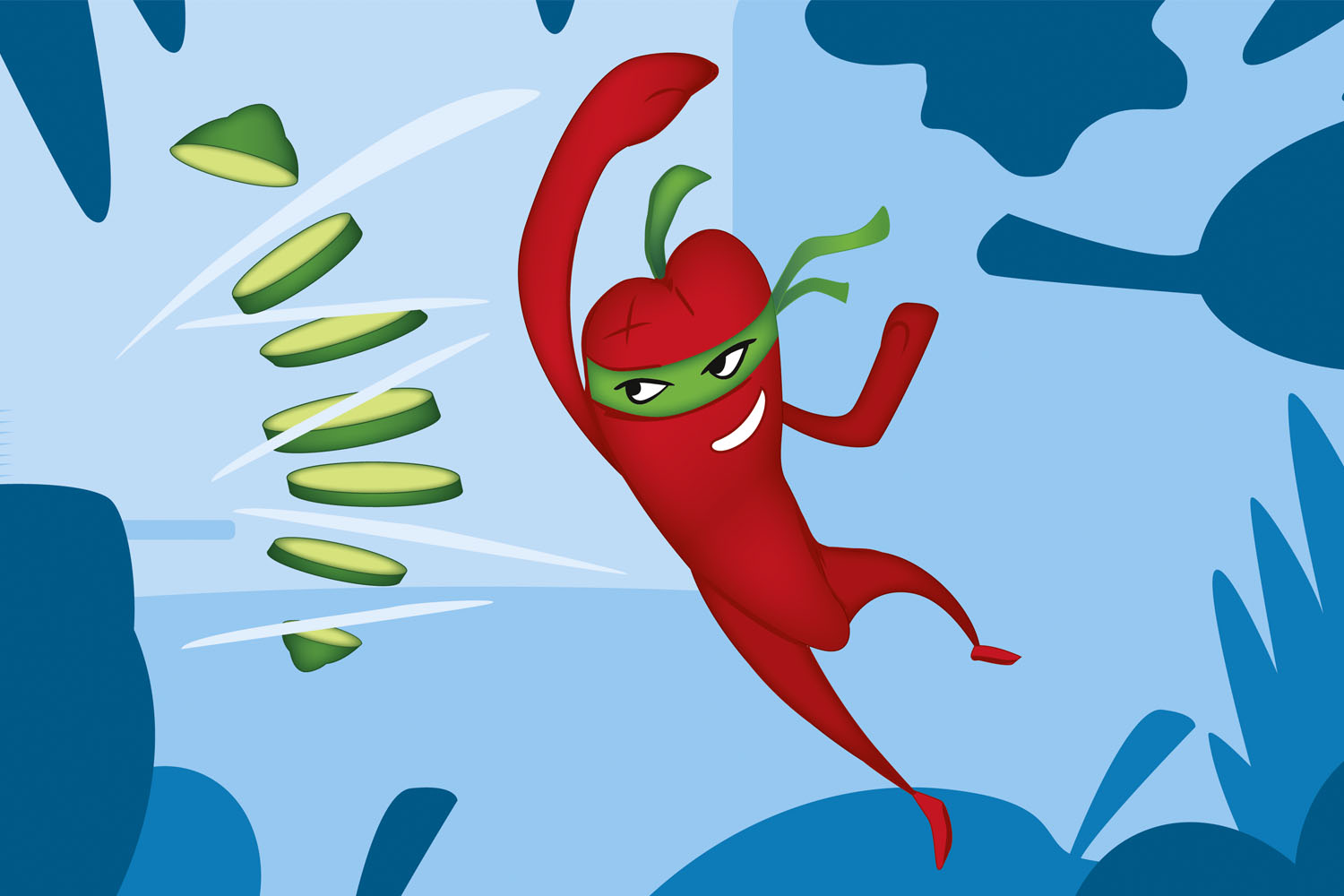 «Kitchen Ninjas» Charakter Mo Cherry