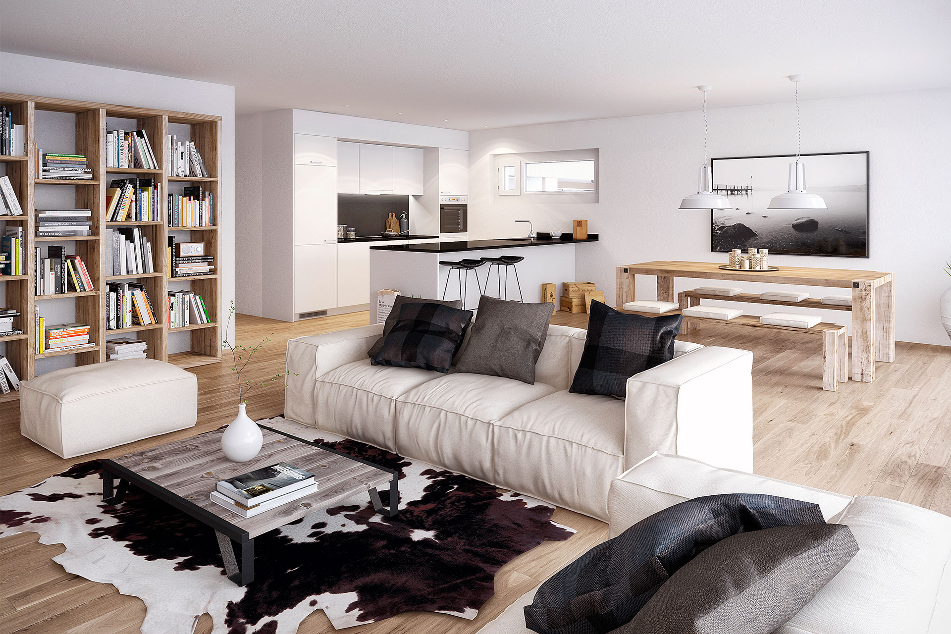 Lindenpark Selzach Immobilien Marketing Renderings