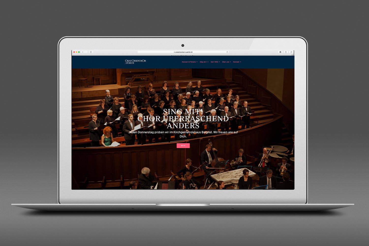 Oratorienchor Zürich Branding