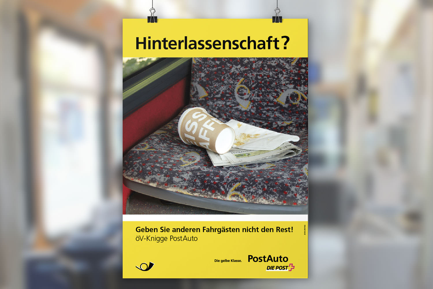 Postauto - ÖV Knigge Kampagne
