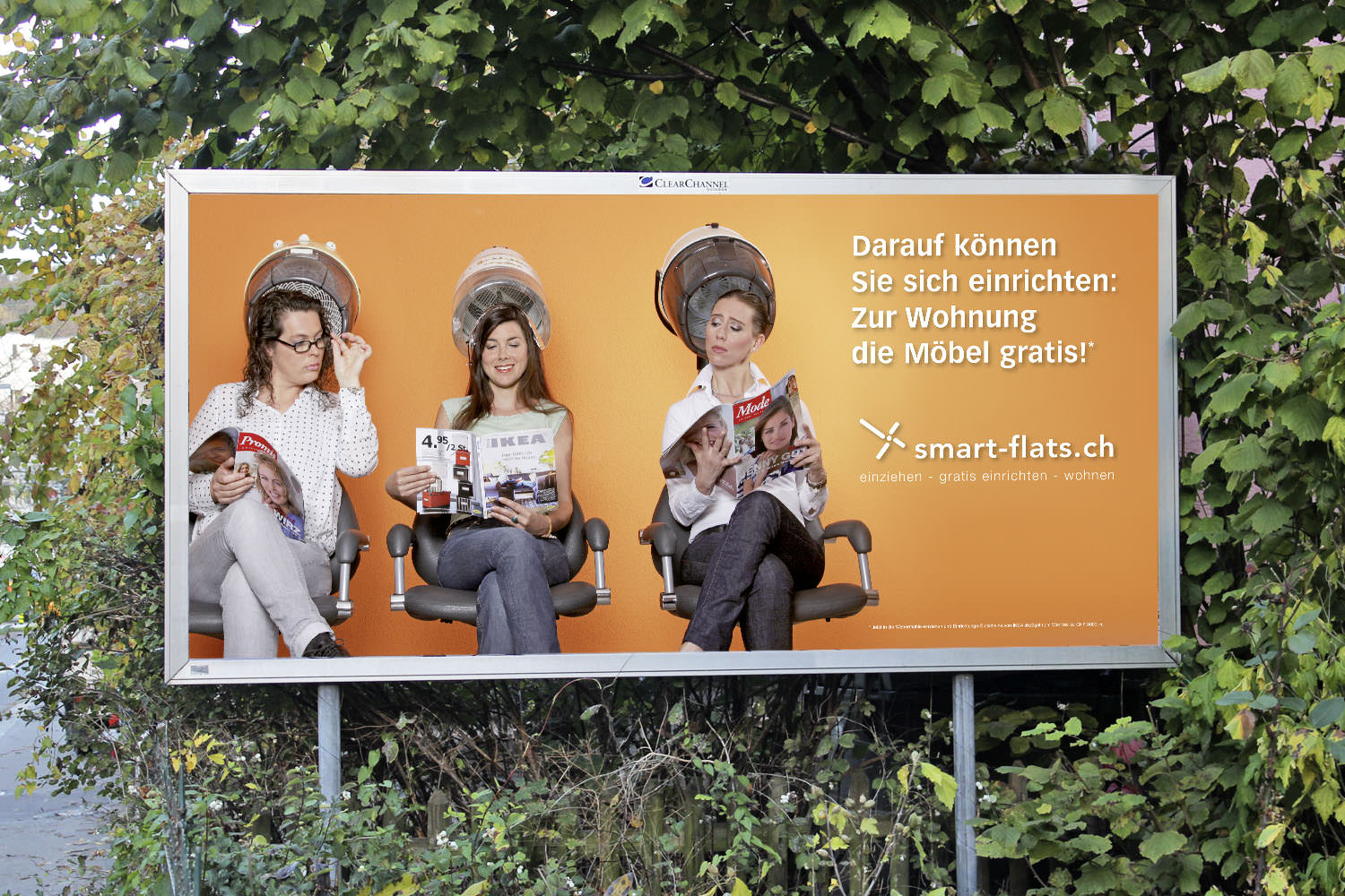 F12 Plakatkampagne, Vermarktung der Wohnungen, Gesamtkommunikation, diverse Werbemittel