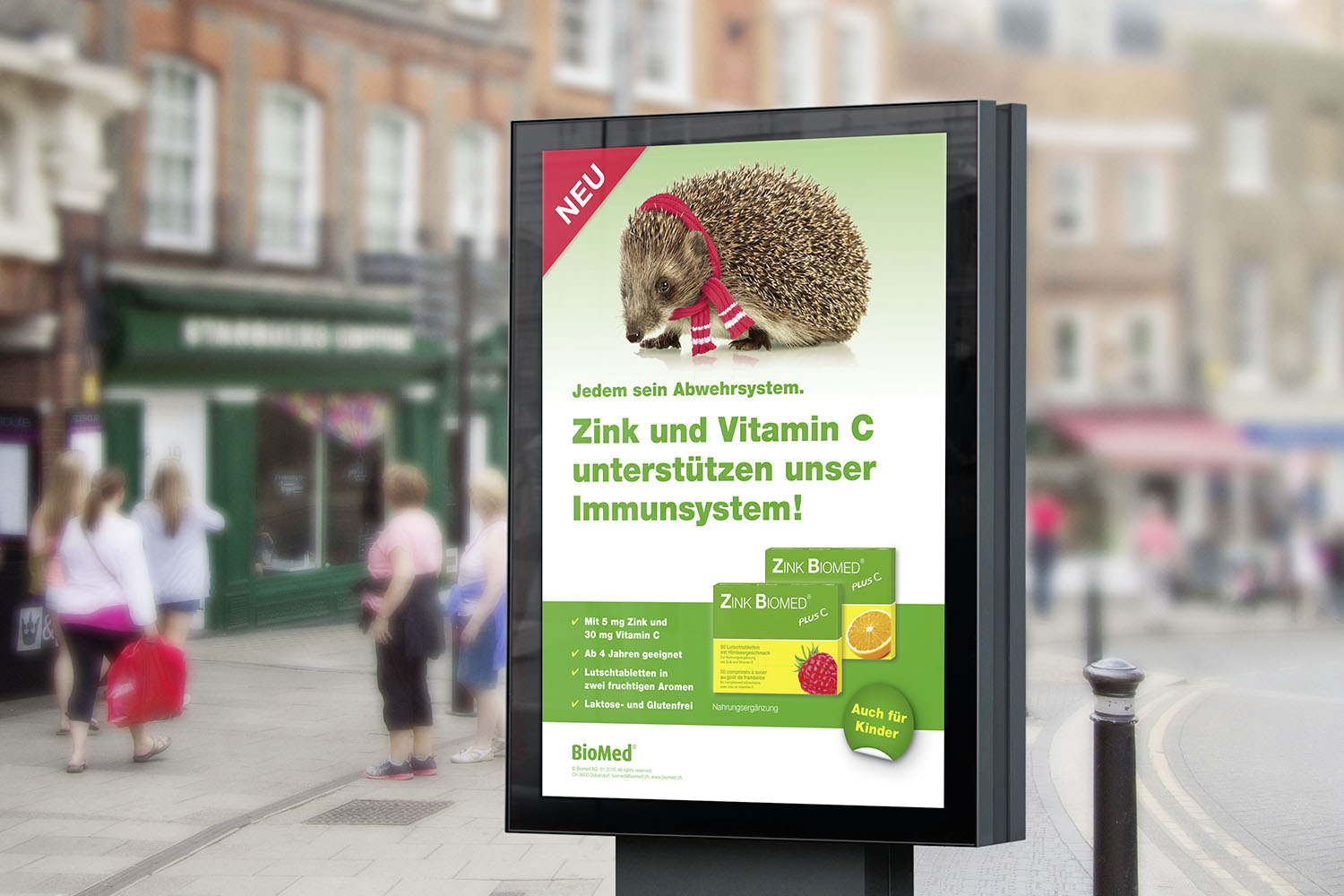 Gesamtkommunikation Zink Biomed plus C